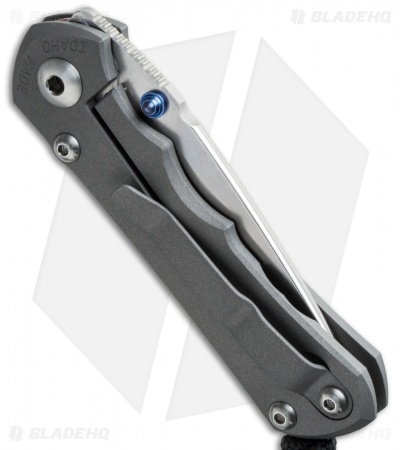 Chris Reeve Knives Small Inkosi Frame Lock Knife (2.75" Stonewash) CRK