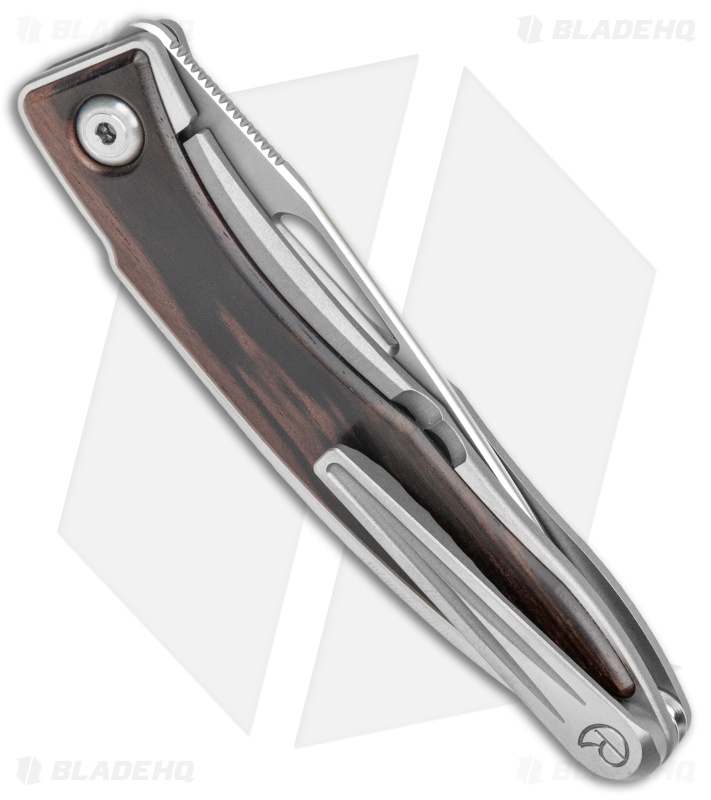 Chris Reeve Mnandi Knife Macassar Ebony Wood (2.75" Satin Plain)