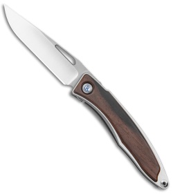 Chris Reeve Mnandi Knife Macassar Ebony Wood (2.75" Satin Plain)