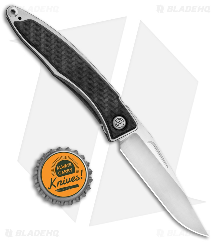 Chris Reeve Mnandi Gentleman's Knife Carbon Fiber (2.75" Satin) Left Hand