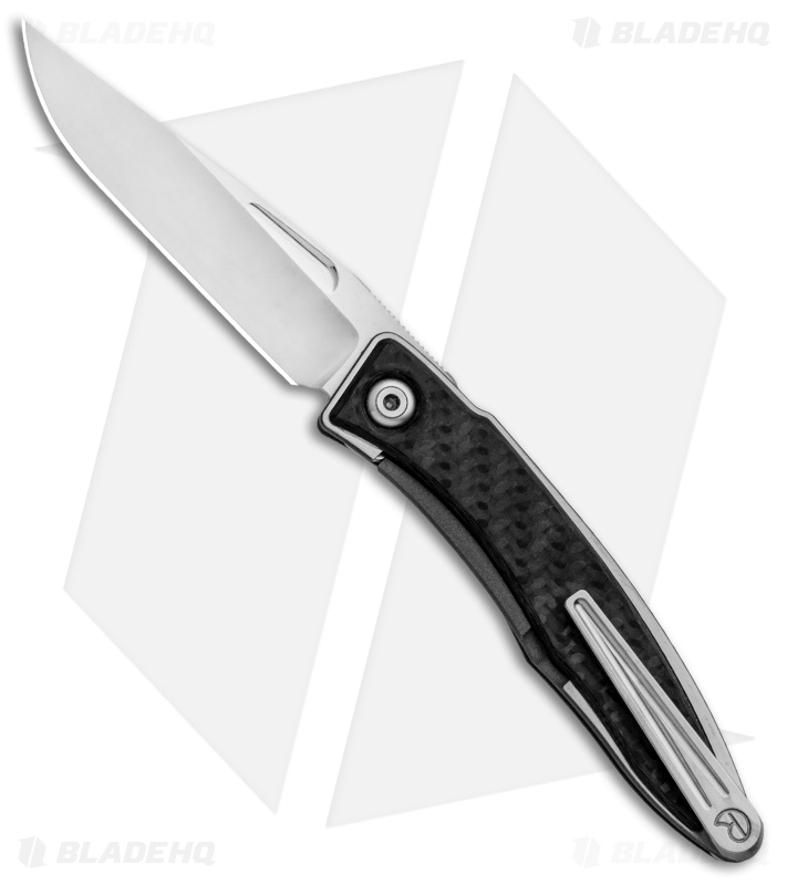 Chris Reeve Mnandi Gentleman's Knife Carbon Fiber (2.75" Satin) Left Hand