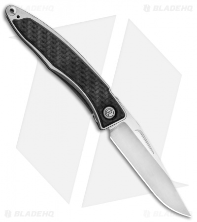 Chris Reeve Mnandi Gentleman's Knife Carbon Fiber (2.75" Satin) Left Hand