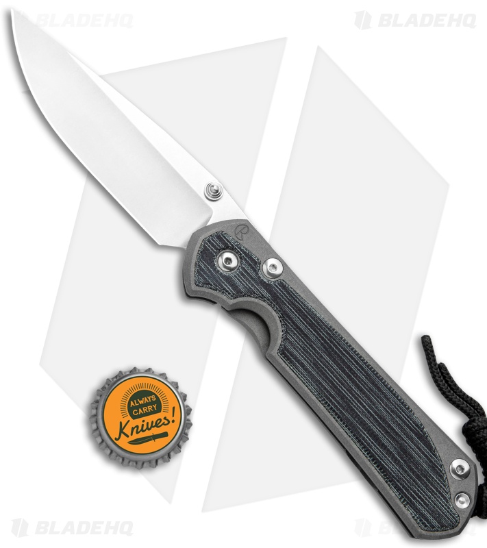 Chris Reeve Large Sebenza 31 Black Micarta Double Lug (3.625 Chris Reeve Large Sebenza 31 Black Micarta Double Lug (3.625