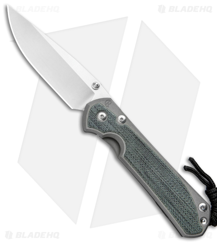 Chris Reeve Large Sebenza 31 - Manual Folding Knife | Black Micarta