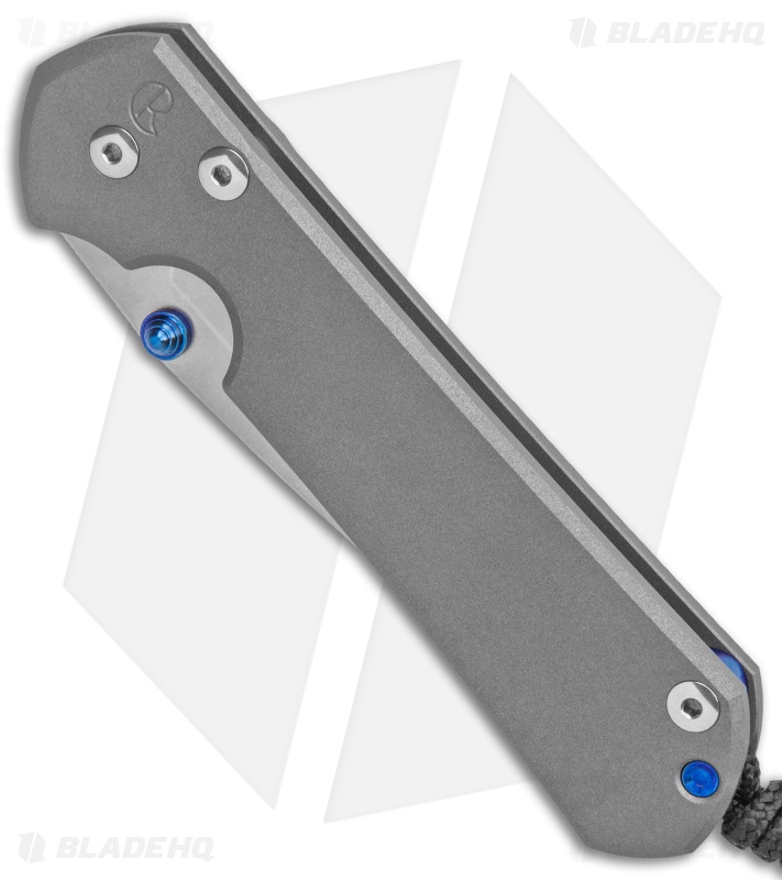 Chris Reeve Large Sebenza 31 Frame Lock Knife Titanium (3.625" SW Double Lug)