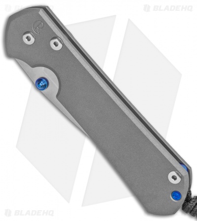 Chris Reeve Large Sebenza 31 Frame Lock Knife Titanium (3.625" SW Double Lug)
