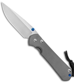 Chris Reeve Large Sebenza 31 Frame Lock Knife Titanium (3.625" SW Double Lug)