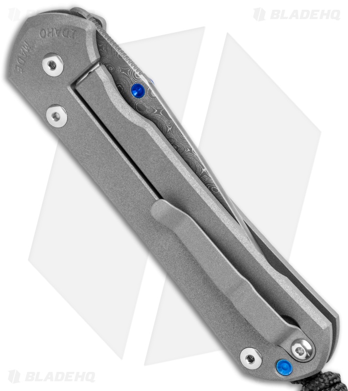 Chris Reeve Large Sebenza 31 | Raindrop Damascus - Blade HQ