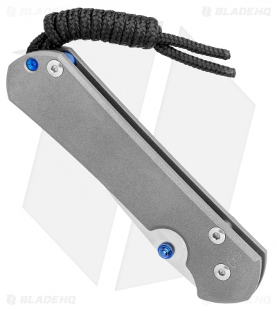 Chris Reeve Left-Hand Small Sebenza 31 Knife Titanium (2.94" Stonewash)