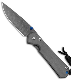 Chris Reeve Small Sebenza 31 Knife Titanium Double Lug (2.94" Damascus)