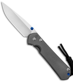 Chris Reeve Small Sebenza 31 Drop Point MagnaCut Knife Titanium (2.94" SW)