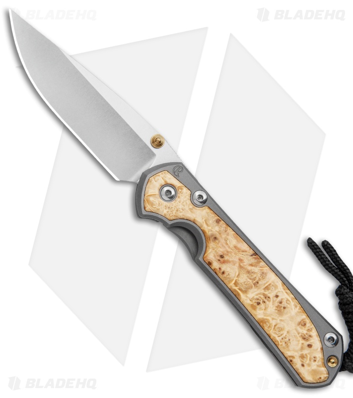 Chris Reeve Small Sebenza 31 - Folding Knife | Box Elder DBL Lug