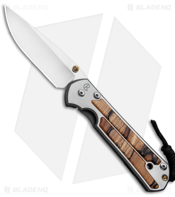 Chris Reeve Large Sebenza 21 - Folding Knife | Spalted Beech