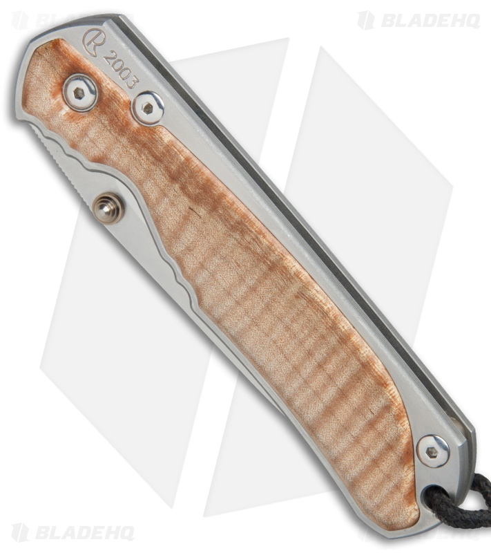 Chris Reeve L21 Annual 2003 Knife Curly Maple (3.625
