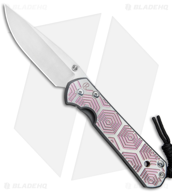 Chris Reeve Large Sebenza 21 Knife CGG Hex Rose (3.625