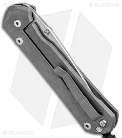 Chris Reeve Large Sebenza 21 Knife CGG Rhino (3.625" Stonewash)