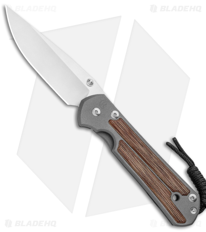 Chris Reeve | Large Sebenza 21 Natural Micarta Inlays - Blade HQ