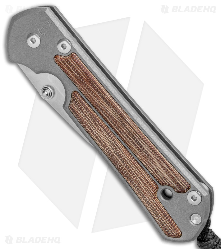 Chris Reeve | Large Sebenza 21 Natural Micarta Inlays - Blade HQ