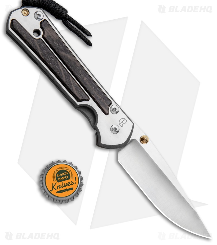 Chris Reeve LH Sebenza 21 | Bog Oak + Satin - Blade HQ
