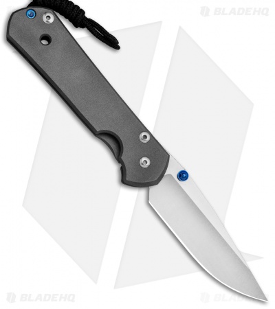 Chris Reeve Large Sebenza 21 Knife Left Handed (3.625" Stonewash)