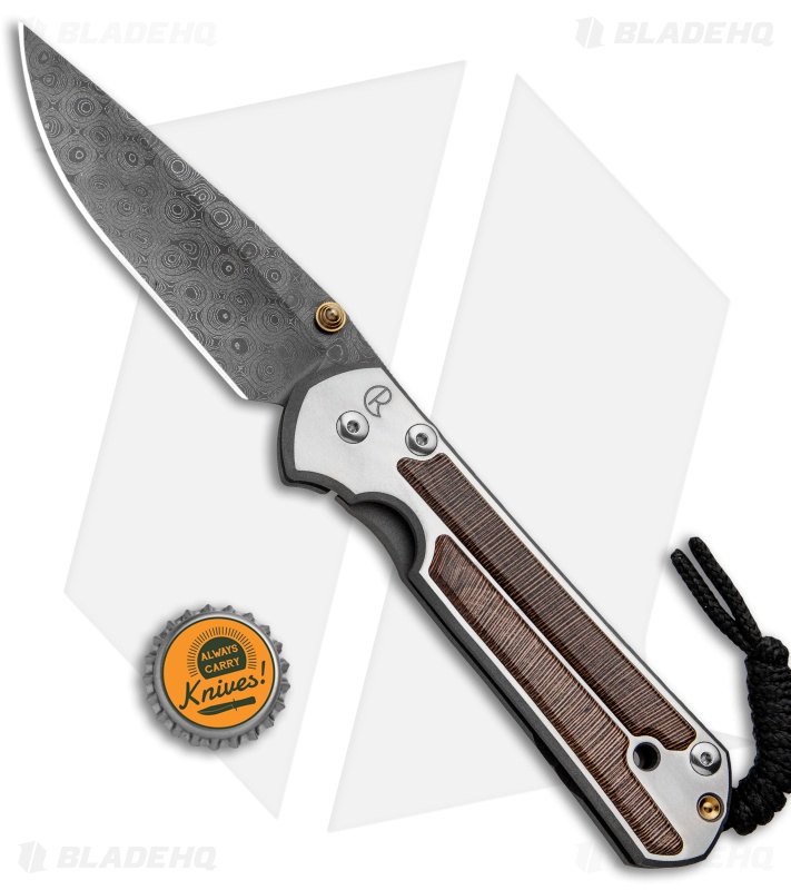 Chris Reeve Large Sebenza 21 - Folding Knife | Striped Platan
