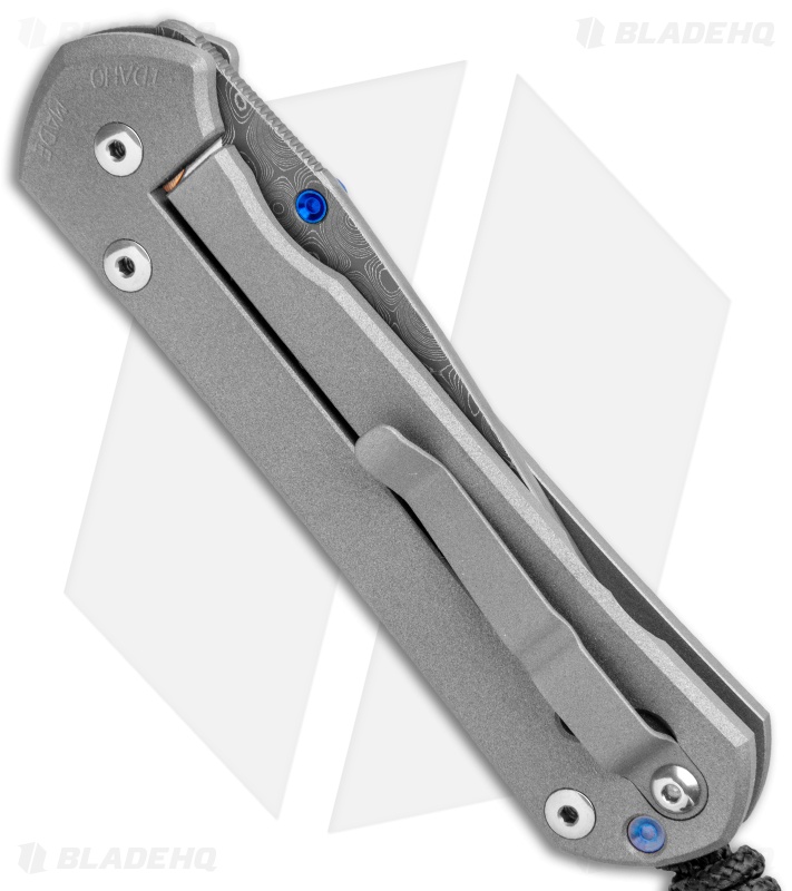 Chris Reeve Large Sebenza 21 Knife Unique Graphic W/Opal Mosaic