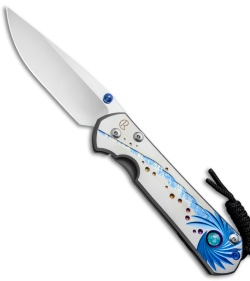 Chris Reeve Large Sebenza 21 Unique Graphic Opal Mosaic Triplet Cabochon (Satin)