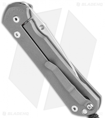 Chris Reeve Large Sebenza 31 Knife CGG Rhino (3.625" Stonewash)