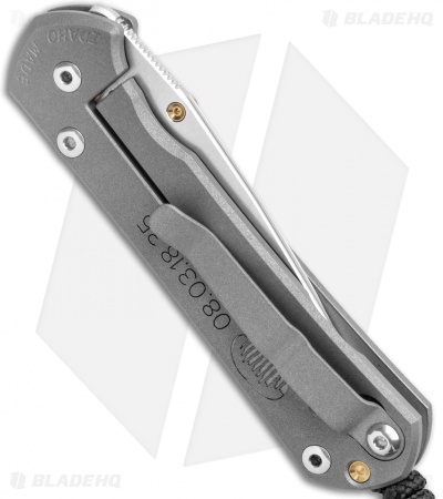 Chris Reeve Large Sebenza 31 Knife Lunar Landing CGG (3.625" Stonewash)