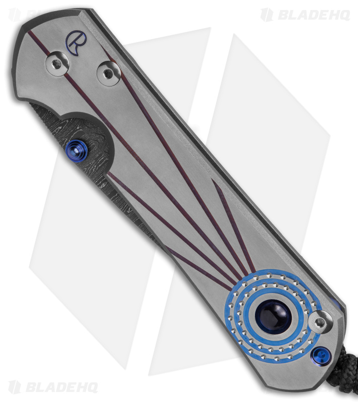 Chris Reeve Large Sebenza 31 Unique Graphic Blue Star Sapphire (B) 2019 IWA