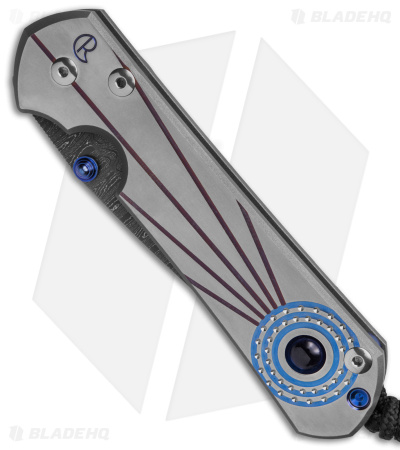Chris Reeve Large Sebenza 31 Unique Graphic Blue Star Sapphire (B) 2019 IWA
