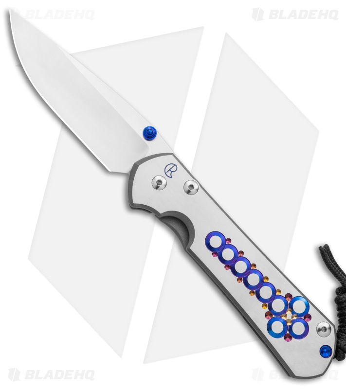 Chris Reeve Large Sebenza 31 | Purple Cross - Blade HQ