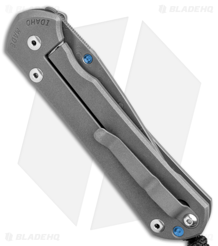 Chris Reeve Large Sebenza 31 Mosaic Opal Blue - Blade HQ