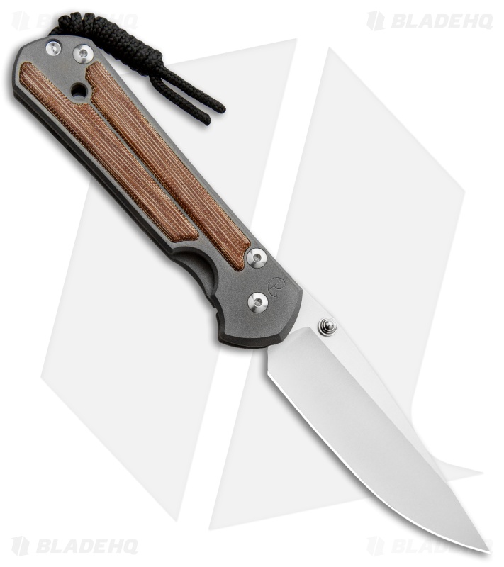 Chris Reeve Left-Hand Large Sebenza 21 Micarta - Blade HQ