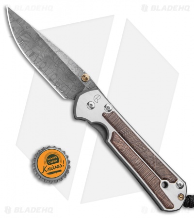 Chris Reeve Sebenza 21 Large Striped Platan Basketweave Dam L21-1236