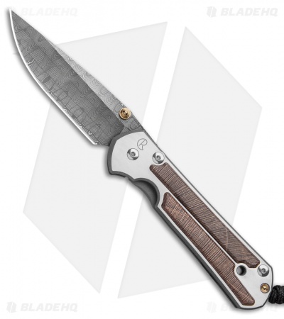 Chris Reeve Sebenza 21 Large Striped Platan Basketweave Dam L21-1236