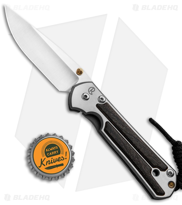 Chris Reeve Small Sebenza 21 - Folding Knife | Bog Oak + Satin