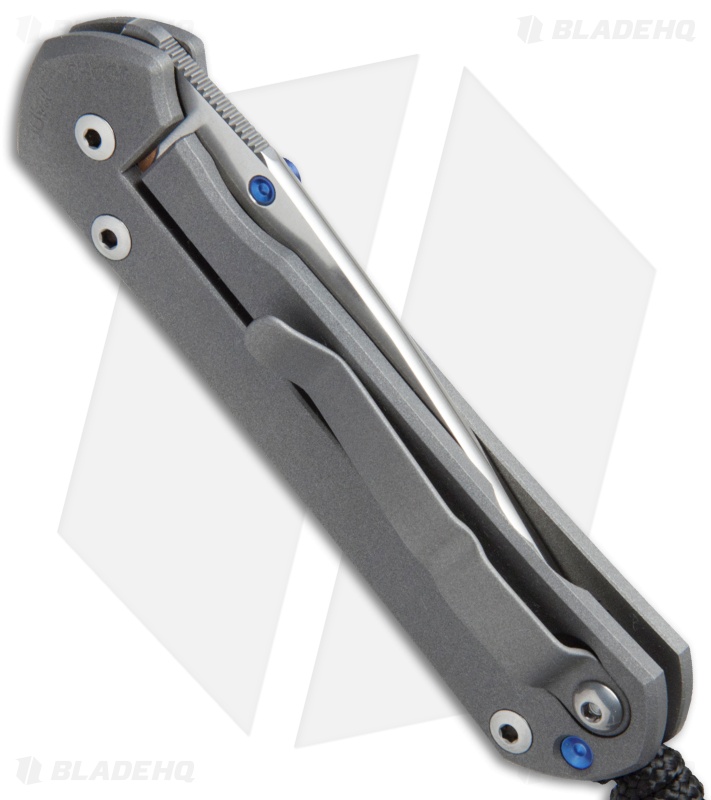 Chris Reeve Small Sebenza 21 Knife CGG Hex Blue (2.94
