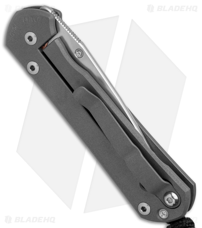 Chris Reeve Small Sebenza 21 Folding Knife CGG Join or Die (2.94" Stonewash)