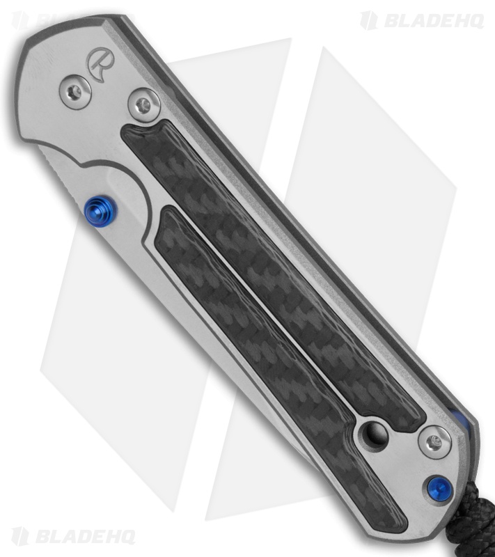 Chris Reeve Small Sebenza 21 Insingo Knife Carbon Fiber Inlay (2.94" SW)
