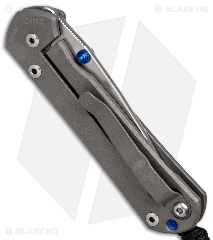 Chris Reeve Small Sebenza 21 Frame Lock Knife w/ Double Thumb Lug (2.94" SW)