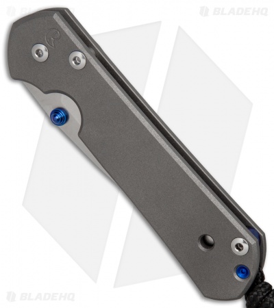 Chris Reeve Small Sebenza 21 Frame Lock Knife w/ Double Thumb Lug (2.94" SW)
