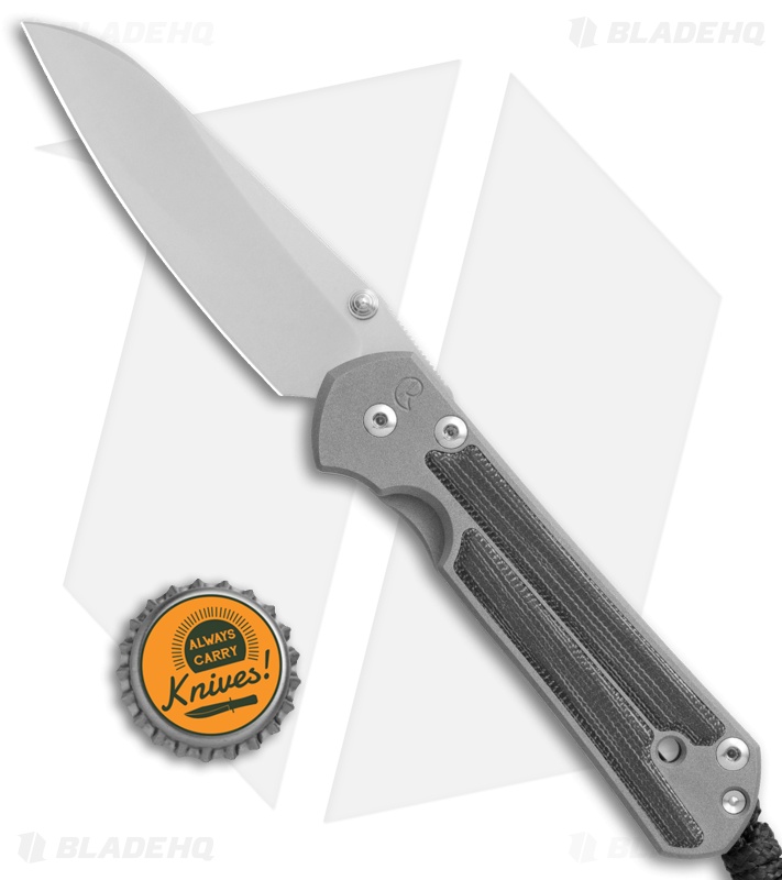 Chris Reeve Small Sebenza 21 Insingo Knife w/ Micarta Inlays (2.94