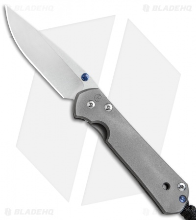 Chris Reeve Small Sebenza 21 Frame Lock Knife (2.94" Stonewash)