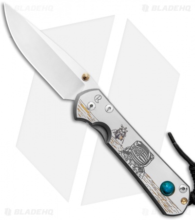Chris Reeve Small Sebenza 31 Folding Knife Lunar Landing CGG (2.94