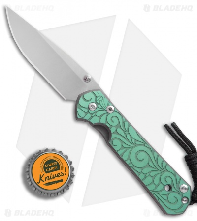 Chris Reeve Small Sebenza 21 Knife CGG Paisley (2.94" Stonewash)