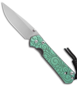 Chris Reeve Small Sebenza 21 Knife CGG Paisley (2.94" Stonewash)