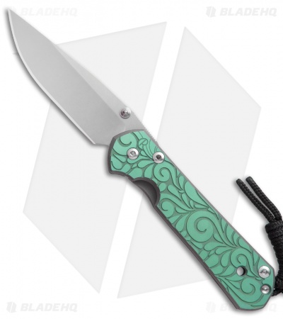 Chris Reeve Small Sebenza 21 Knife CGG Paisley (2.94" Stonewash)