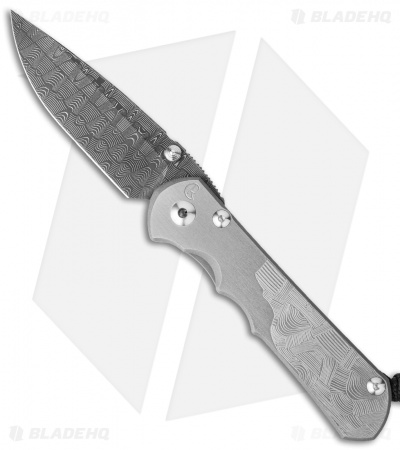 Chris Reeve Sebenza 25 Frame Lock Knife CGG (Basketweave Damascus)