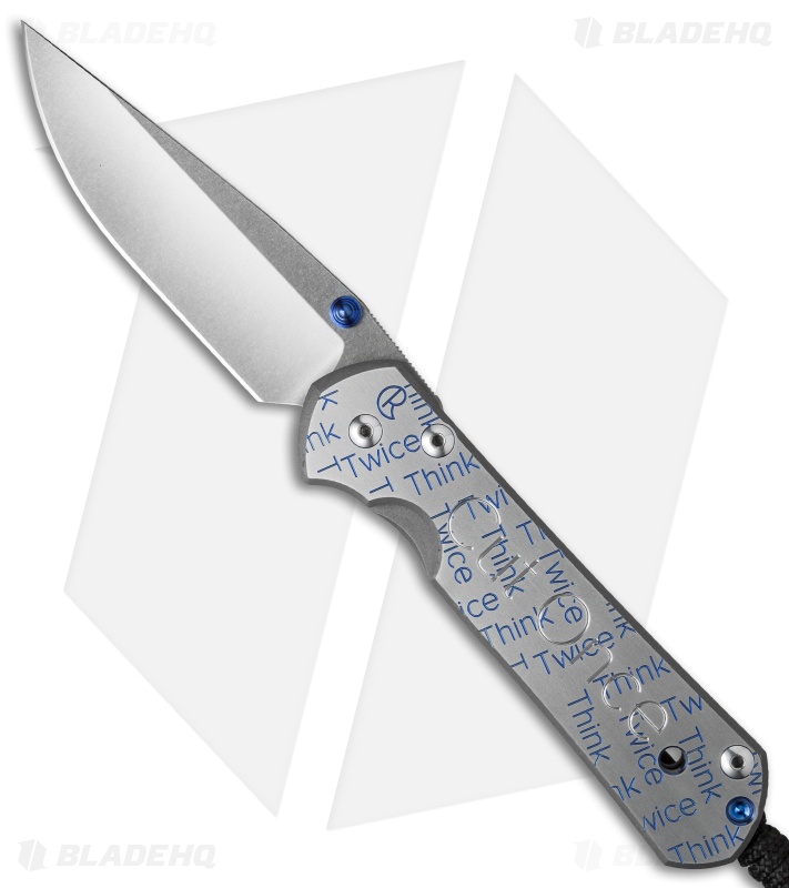 Chris Reeve Large Sebenza 21 Knife CGG Cut Once - Blade HQ